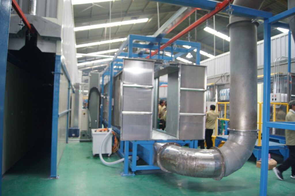 Mesin Automatic Powder Coating