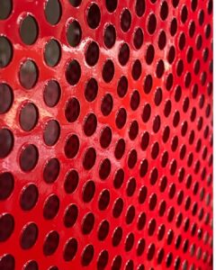 Powder Coating Perforated Plate